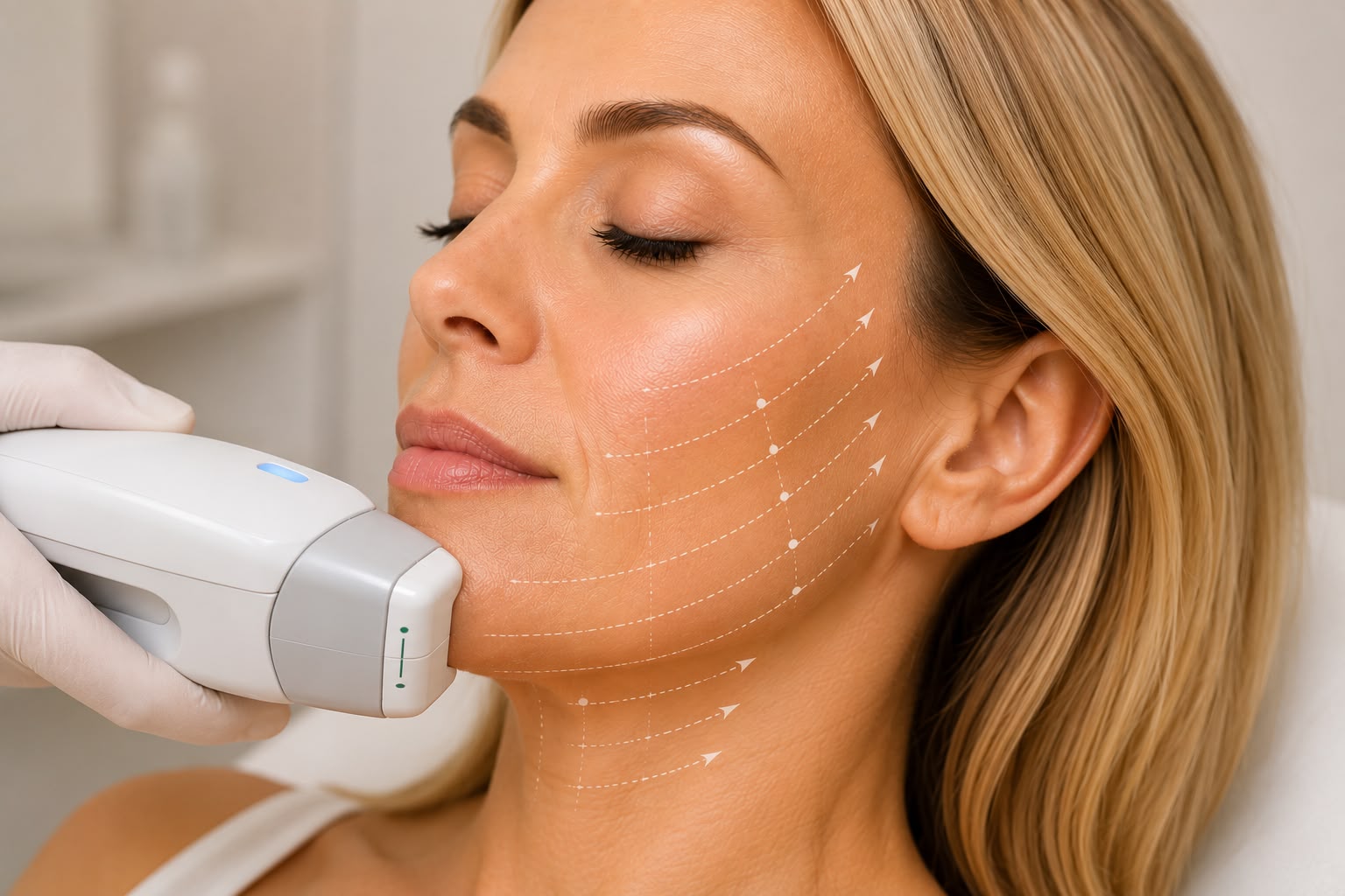 Medizinische Kosmetik zur Straffung und Verbesserung des Hautbildes